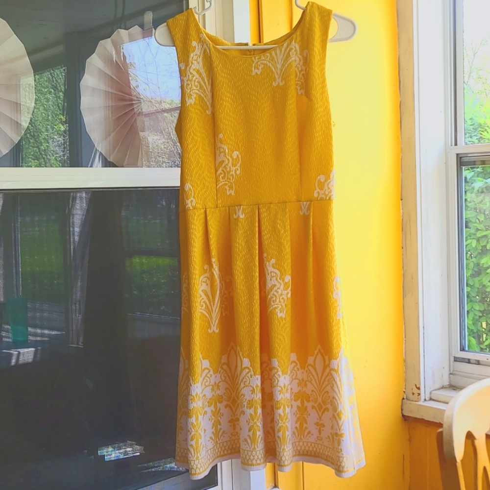 Yellow dress
